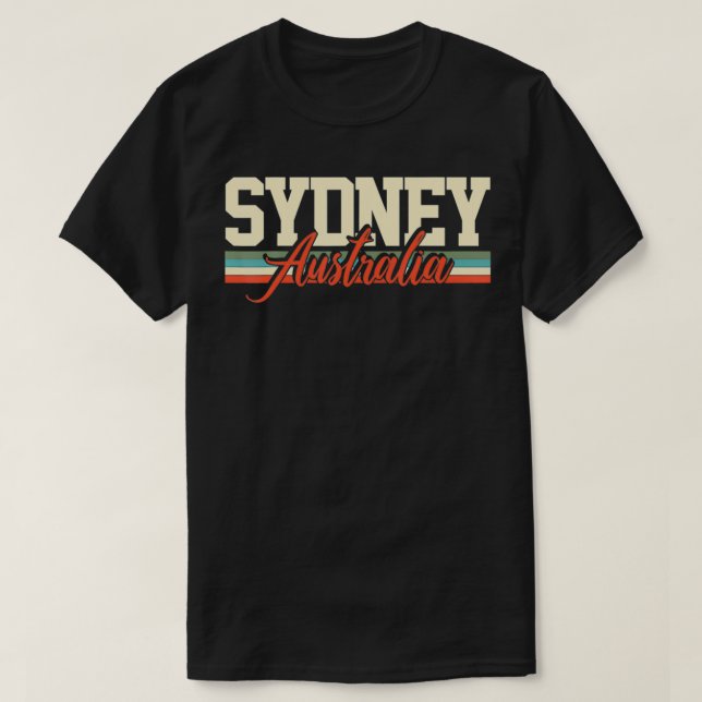 Sydney Australia-Geschenk T-Shirt (Design vorne)