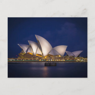 Sydney Australia Opernhaus Feiertagspostkarte