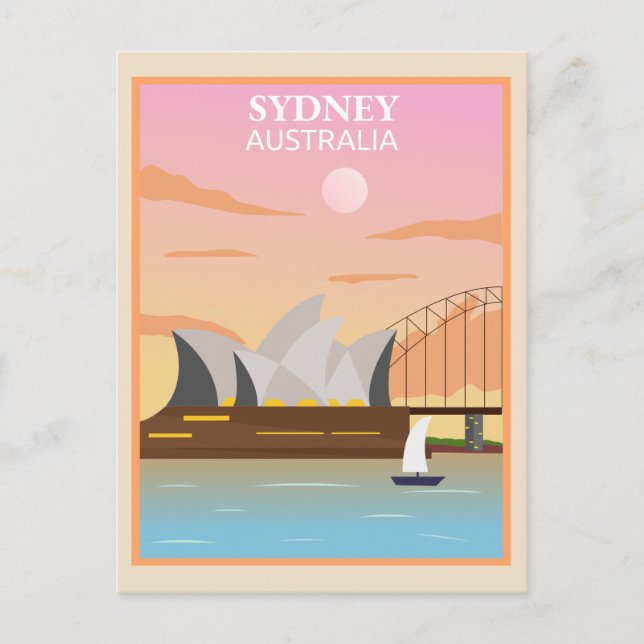 Sydney Australia Postcard Postkarte (Vorderseite)