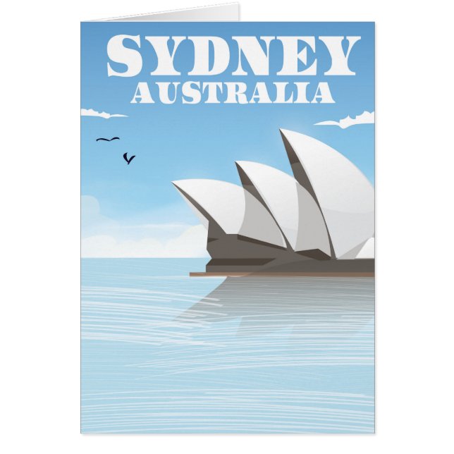 Sydney Australia Reiseposter (Vorne)
