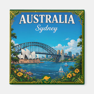 🌏 Sydney Australien Erinnerung vom Hafen 🌏 Magnet