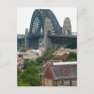 Sydney, Australien. Hafenbrücke. Postkarte