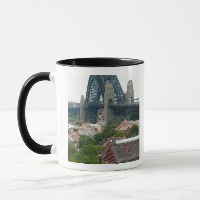 Sydney, Australien. Hafenbrücke. Tasse (Links)