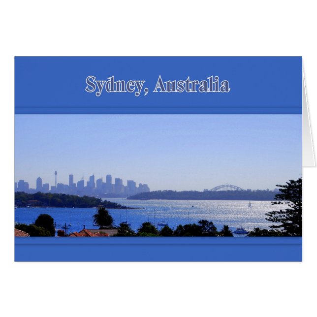Sydney, Australien, Harbour Card (Vorderseite (Horizontal))