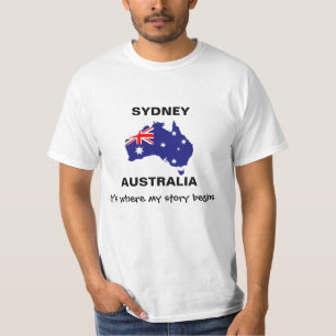 SYDNEY Australien ist es, wo meine Geschichte T-Shirt