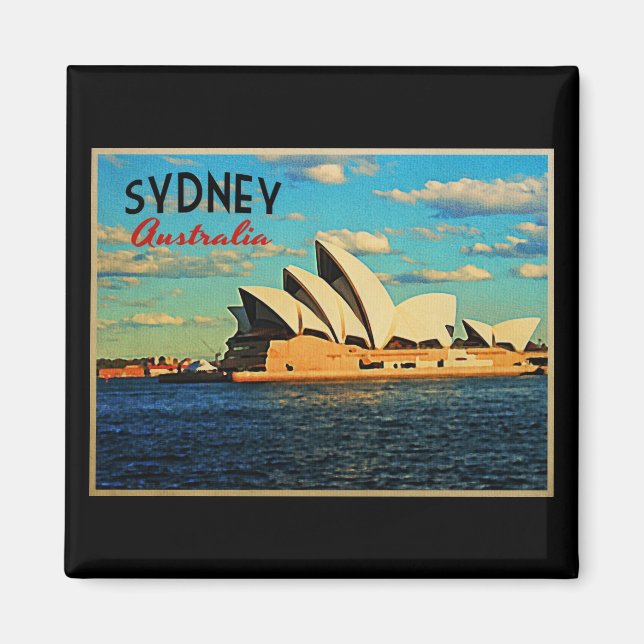 Sydney Australien Magnet (Vorne)