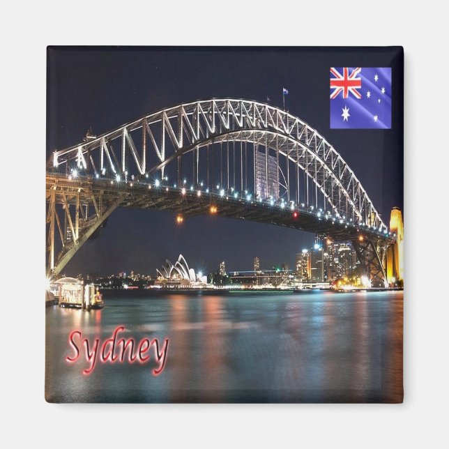 SYDNEY, Australien, Ozeanien, Kühlschrank Magnet (Vorne)