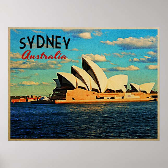 Sydney Australien Poster (Vorne)