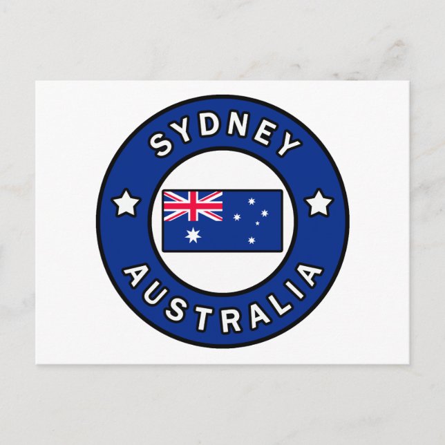 Sydney Australien Postkarte (Vorderseite)