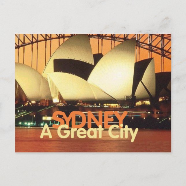 SYDNEY Australien Postkarte (Vorderseite)