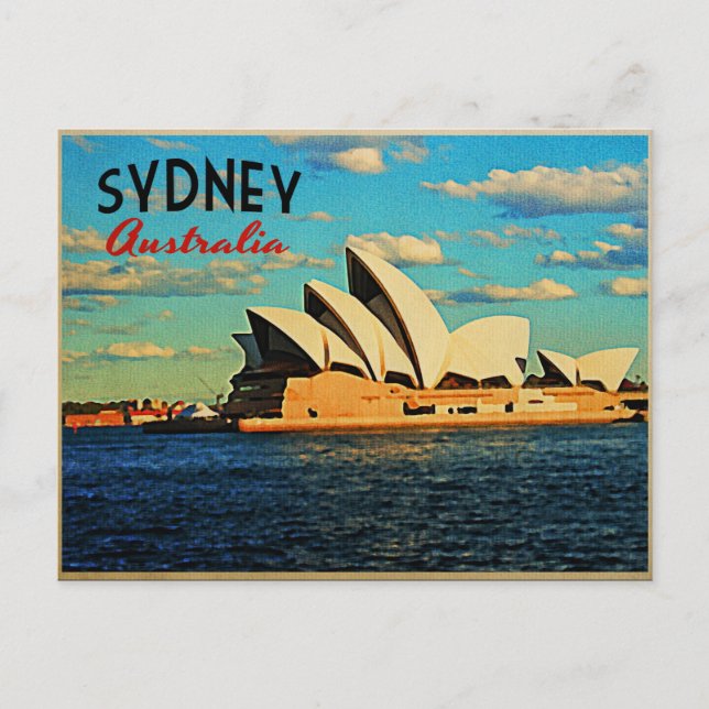 Sydney Australien Postkarte (Vorderseite)