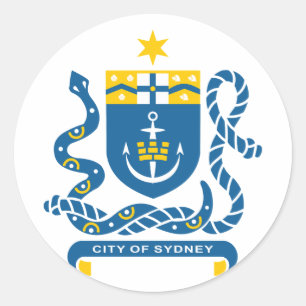 Sydney, Australien Runder Aufkleber