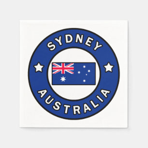 Sydney Australien Serviette
