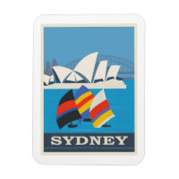 Sydney, Australien Vintage-Reiseposter
