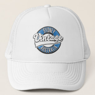 Sydney Australien Vintages Logo Truckerkappe