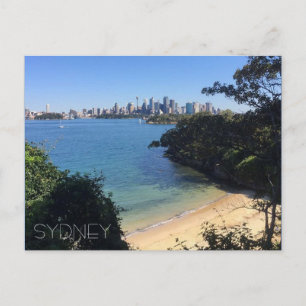 Sydney Beach Skyline Postkarte