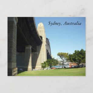 Sydney Bridge-Ansatz Postkarte