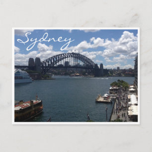 Sydney Bridge ecq Postkarte