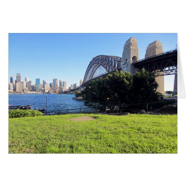 Sydney Bridge grün (Vorderseite (Horizontal))