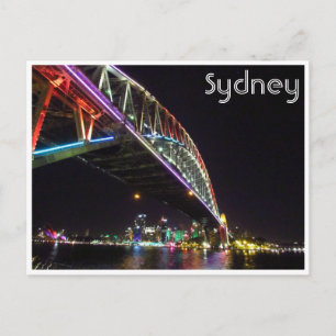 Sydney-Brücke lebendig Postkarte