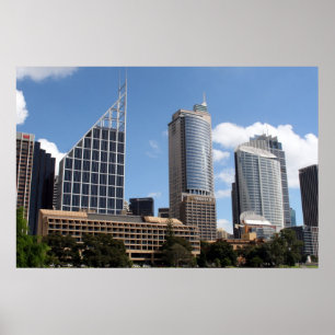 Sydney Gebäude Poster