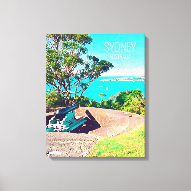 Sydney Georges Head Mosman Australien Leinwanddruck (Vorderseite)