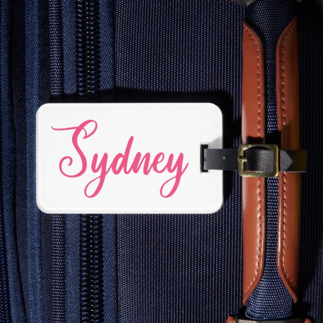 Sydney Gepäckanhänger (Vorderseite Insitu 4)