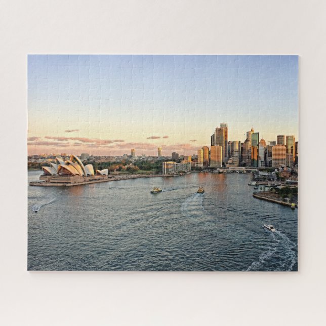 Sydney-Hafen - Australien - 16x20 - 520 PC Puzzle (Horizontal)