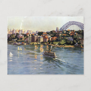Sydney Hafen Australien Postkarte