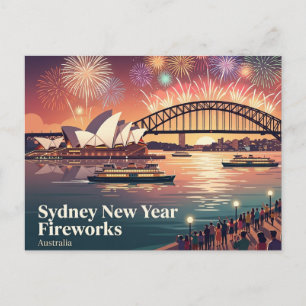 Sydney-Hafen Australien Postkarte