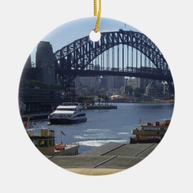 Sydney-Hafen-Brücke Keramikornament (Vorne)