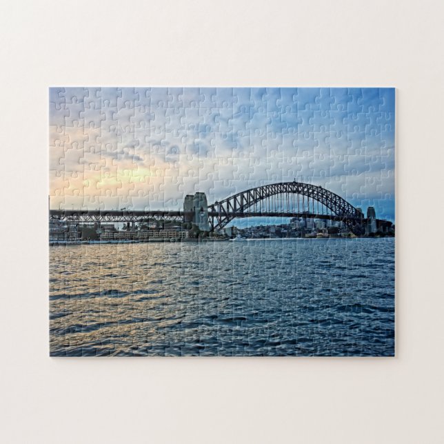 Sydney-Hafen-Brücken-Puzzlespiel Puzzle (Horizontal)