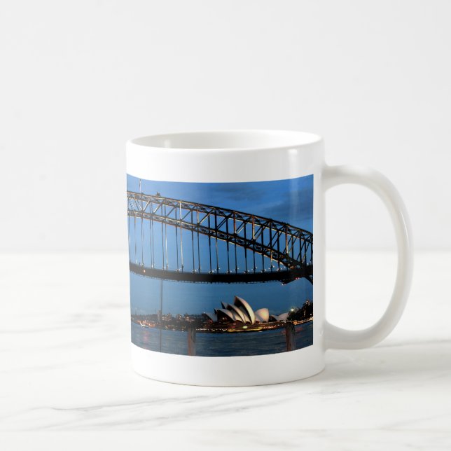Sydney-Hafen Kaffeetasse (Rechts)