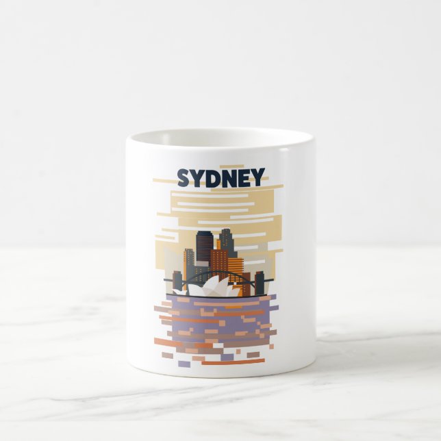 Sydney Hafen Kaffeetasse (Mittel)
