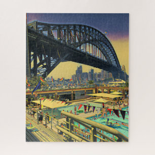 Sydney Harbor Bridge Fotografie Puzzle