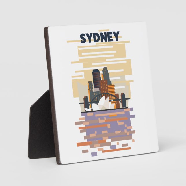 Sydney Harbor Fotoplatte (Vorderseite)