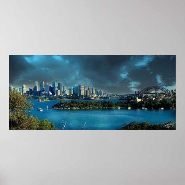 Sydney Harbor Poster (Vorne)