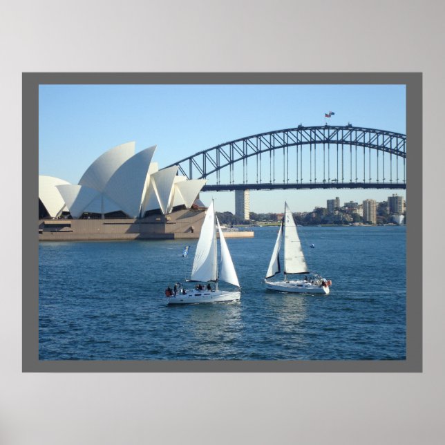 Sydney Harbor Poster (Vorne)