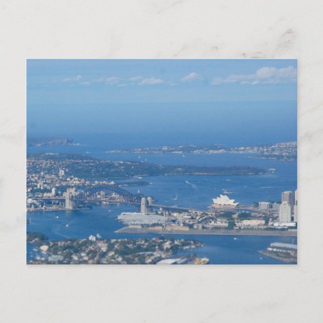 Sydney Harbor Postkarte (Vorderseite)