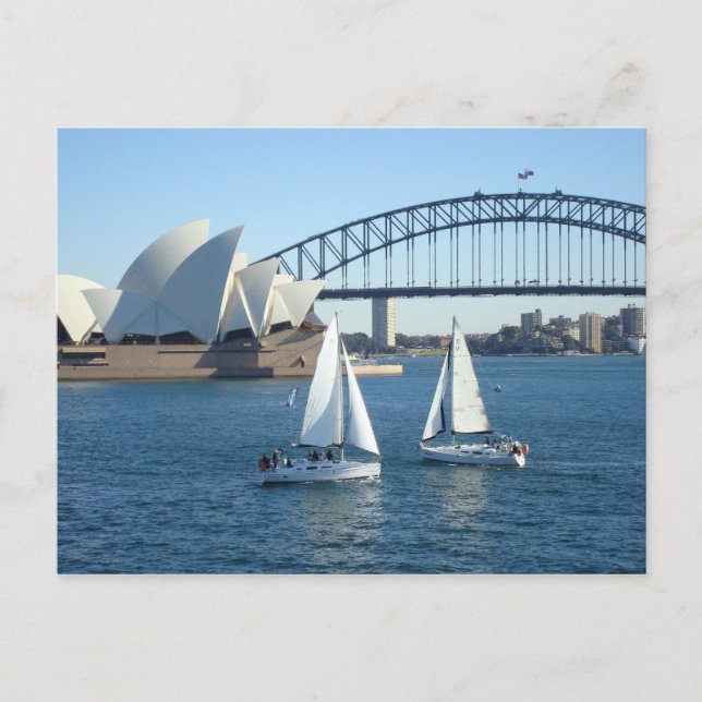 Sydney Harbor Postkarte (Vorderseite)