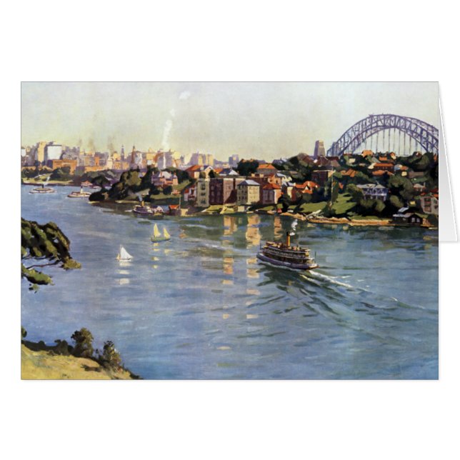 Sydney Harbour Australia (Vorderseite (Horizontal))