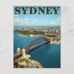Sydney Harbour Bridge Australien Postkarte