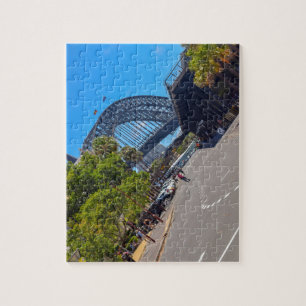 Sydney Harbour Bridge in Sydney Australien Puzzle