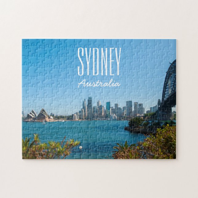 Sydney Harbour Bridge & Opera House, 252 Stück Puzzle (Horizontal)