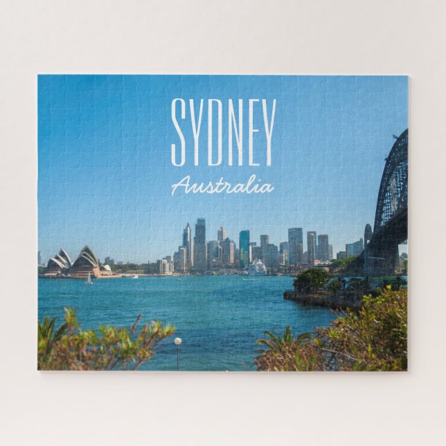 Sydney Harbour Bridge & Opera House, 520 Stück Puzzle (Horizontal)