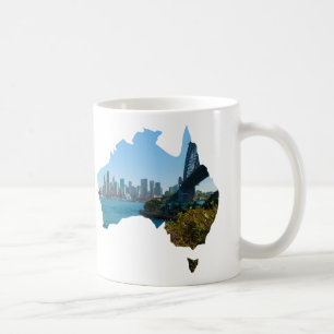 Sydney Harbour Bridge & Opernhaus Skyline Custom Kaffeetasse