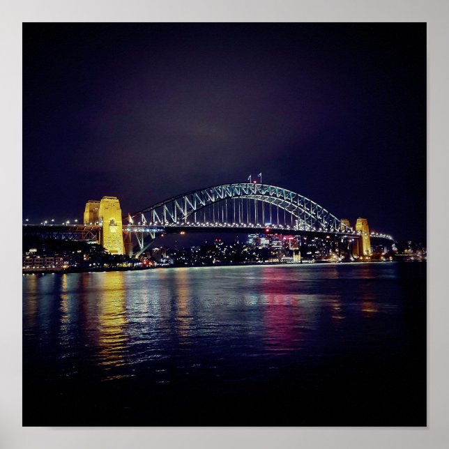 Sydney Harbour Bridge Poster (Vorne)