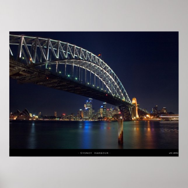 Sydney Harbour Bridge Poster (Vorne)