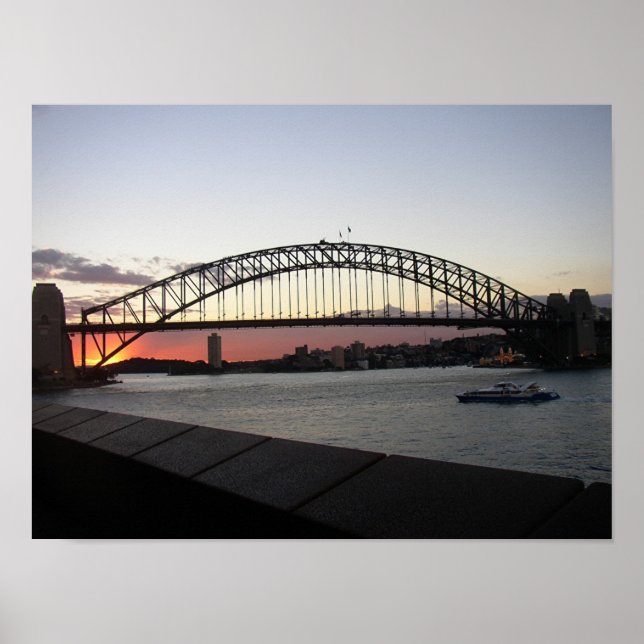 Sydney Harbour Bridge Poster (Vorne)