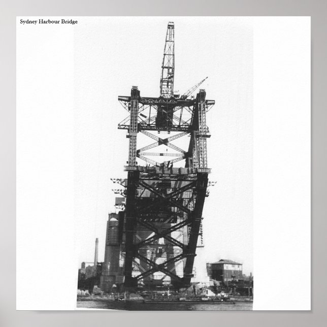 Sydney Harbour Bridge Poster (Vorne)